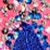 Coral-Marine Blue