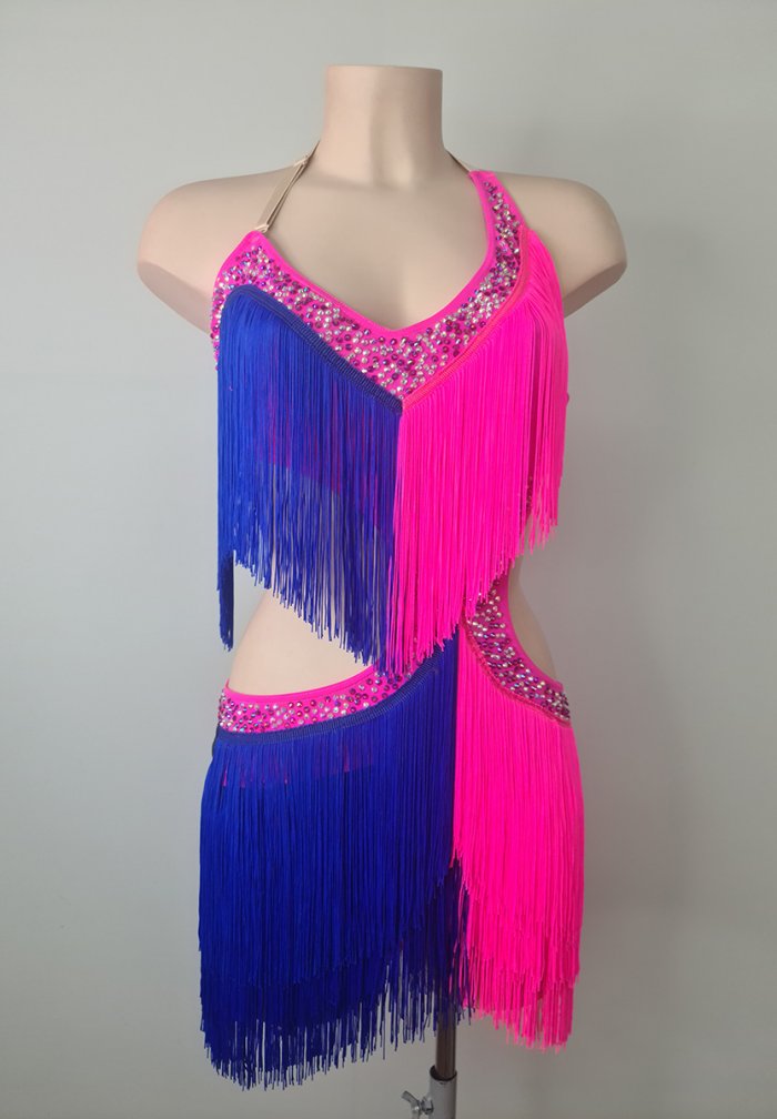 Marine Blue-Laser Pink
