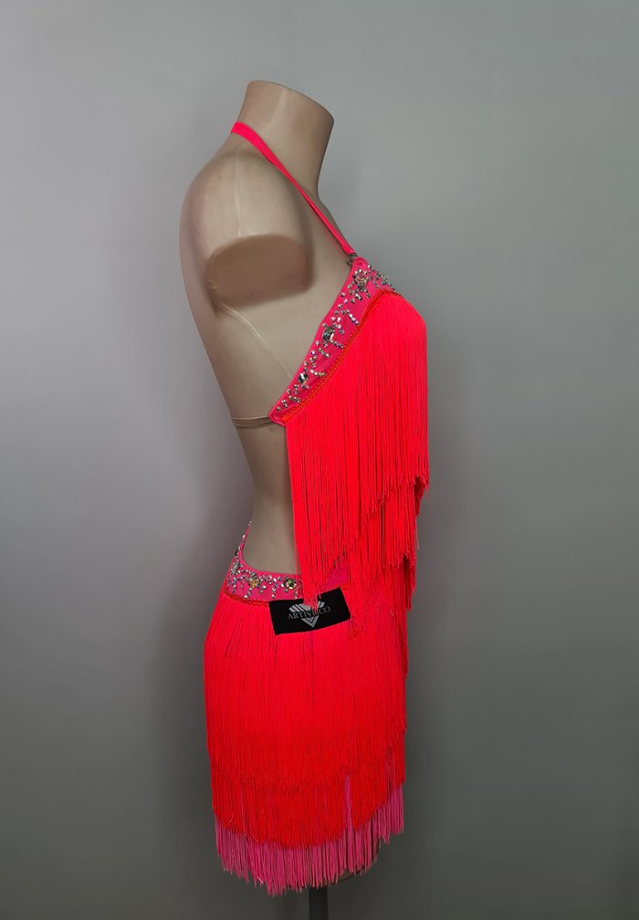Flame Orange-Flamingo Pink