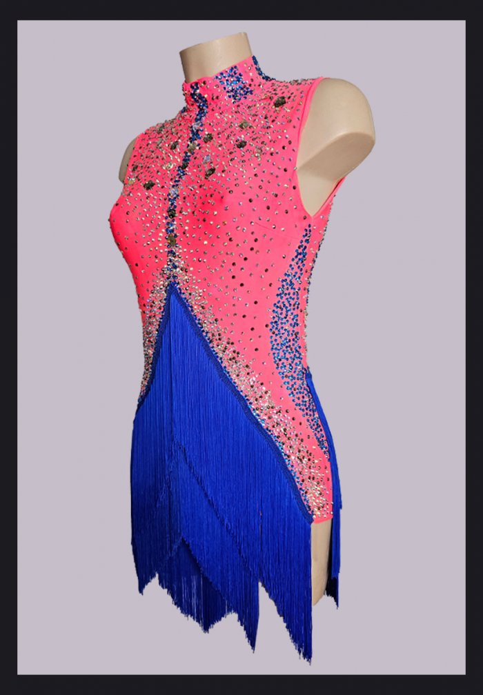 Coral-Marine Blue